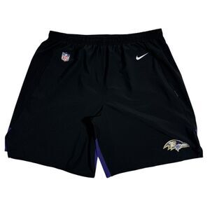 Baltimore Ravens Nike Dri Fit On Field Player Practice Flex Shorts Men’s Sz XXL